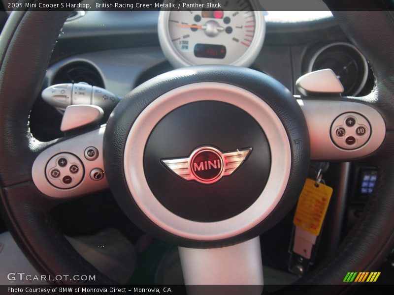 British Racing Green Metallic / Panther Black 2005 Mini Cooper S Hardtop