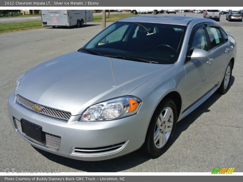 Silver Ice Metallic / Ebony 2012 Chevrolet Impala LT
