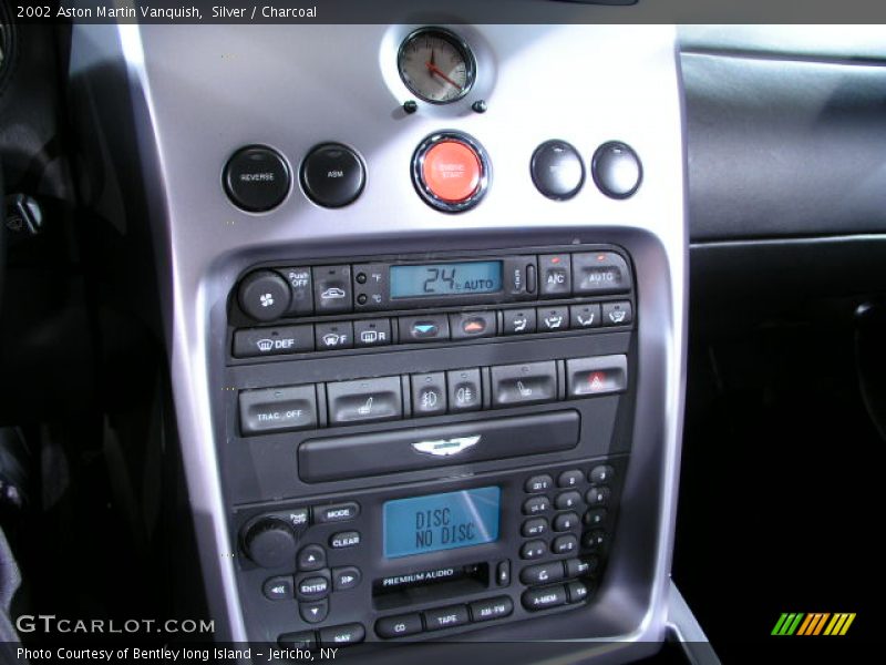 Silver / Charcoal 2002 Aston Martin Vanquish