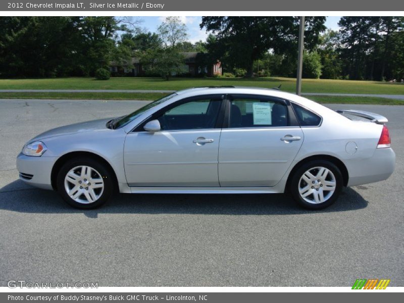 Silver Ice Metallic / Ebony 2012 Chevrolet Impala LT