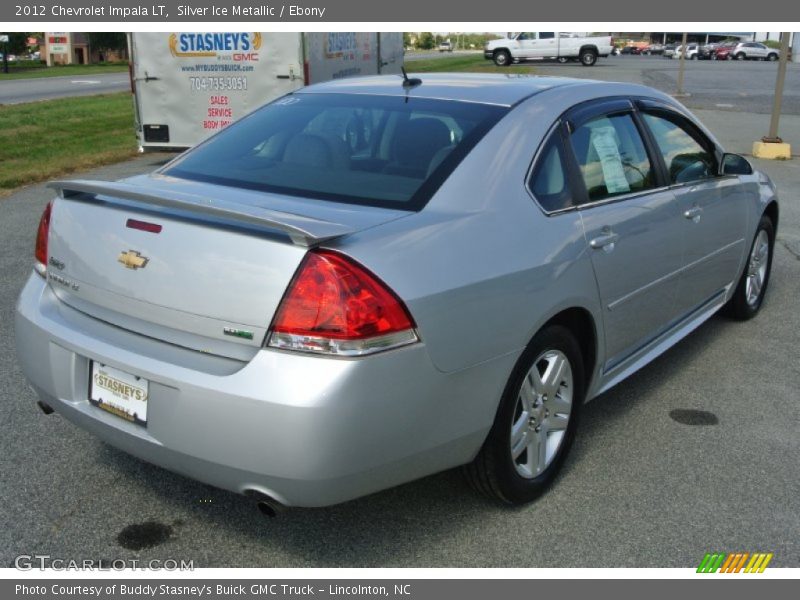 Silver Ice Metallic / Ebony 2012 Chevrolet Impala LT