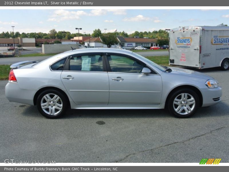Silver Ice Metallic / Ebony 2012 Chevrolet Impala LT
