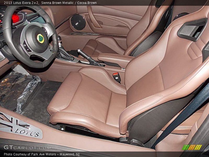  2013 Evora 2+2 Cocoa Brown Interior