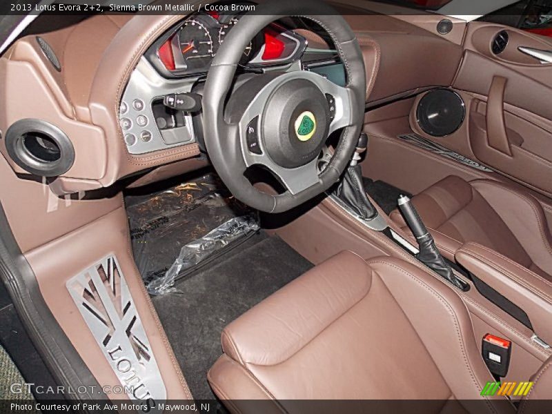 Cocoa Brown Interior - 2013 Evora 2+2 