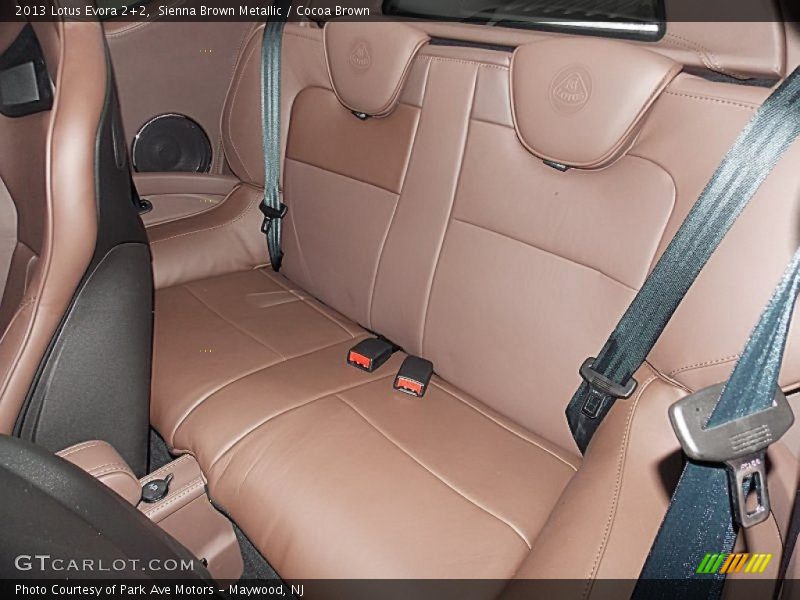 Rear Seat of 2013 Evora 2+2