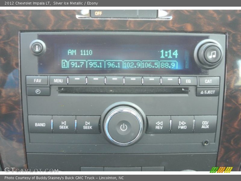 Silver Ice Metallic / Ebony 2012 Chevrolet Impala LT