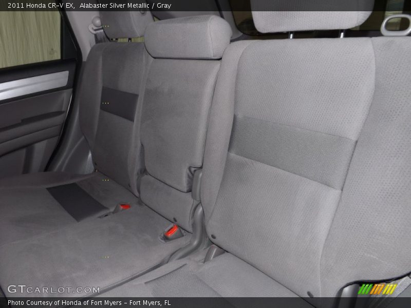 Alabaster Silver Metallic / Gray 2011 Honda CR-V EX