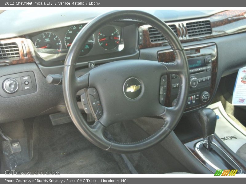 Silver Ice Metallic / Ebony 2012 Chevrolet Impala LT