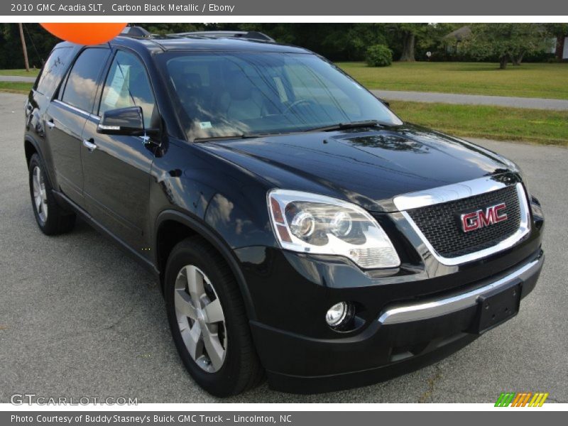 Carbon Black Metallic / Ebony 2010 GMC Acadia SLT