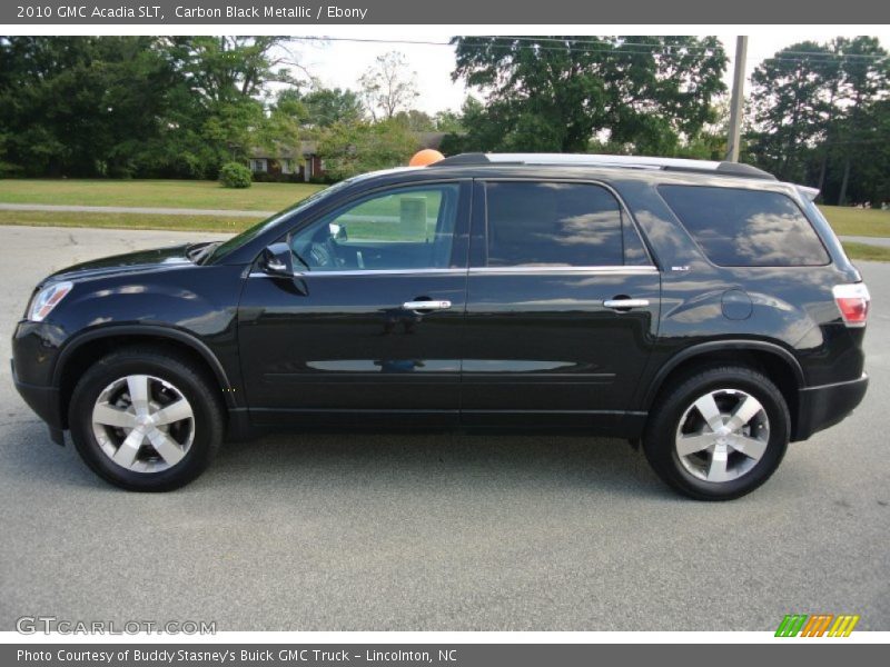 Carbon Black Metallic / Ebony 2010 GMC Acadia SLT