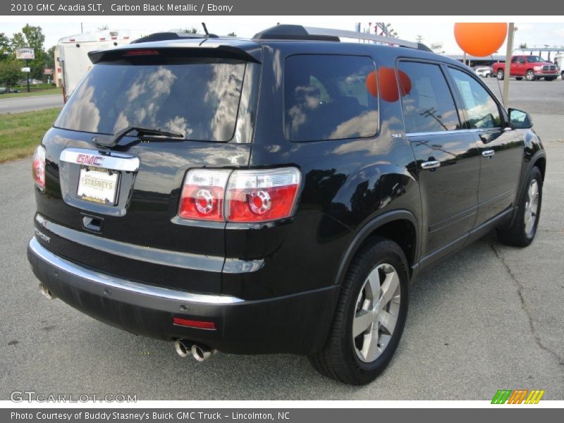 Carbon Black Metallic / Ebony 2010 GMC Acadia SLT