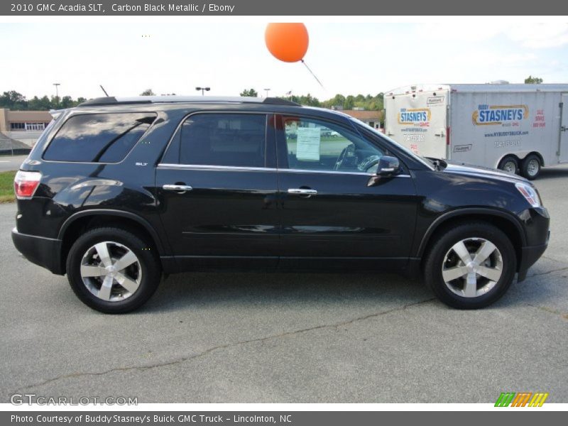 Carbon Black Metallic / Ebony 2010 GMC Acadia SLT