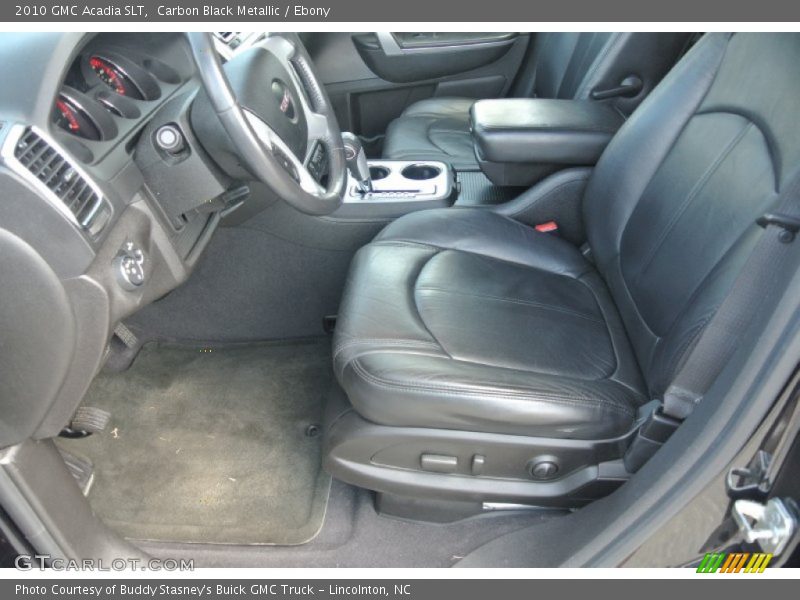 Carbon Black Metallic / Ebony 2010 GMC Acadia SLT