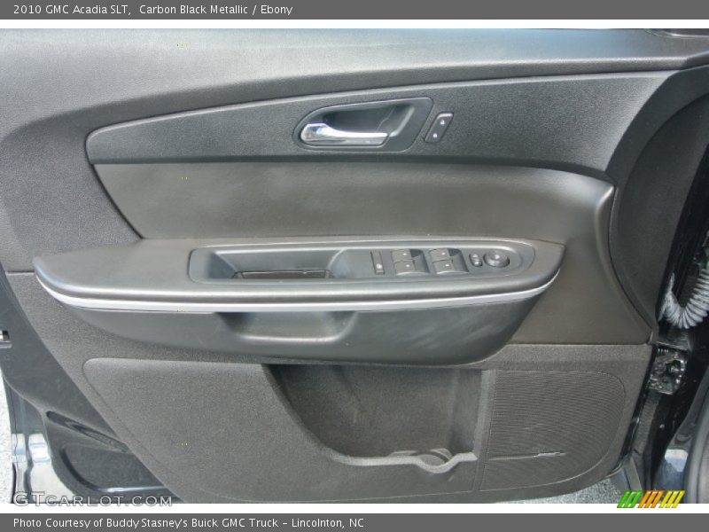 Carbon Black Metallic / Ebony 2010 GMC Acadia SLT