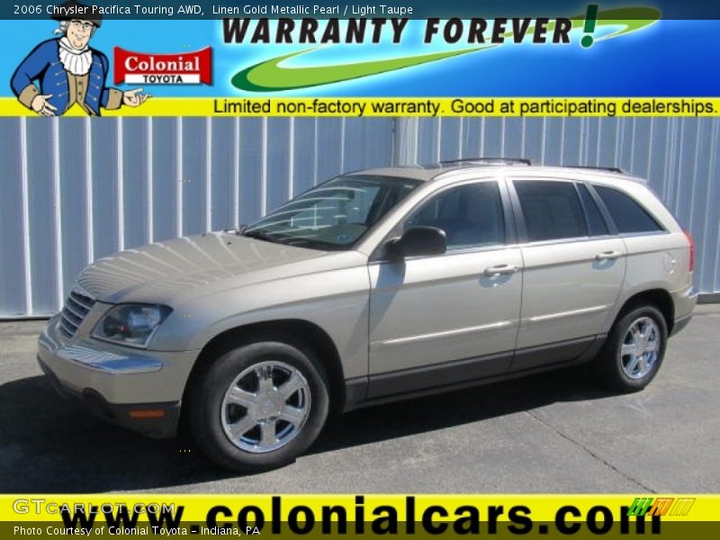 Linen Gold Metallic Pearl / Light Taupe 2006 Chrysler Pacifica Touring AWD