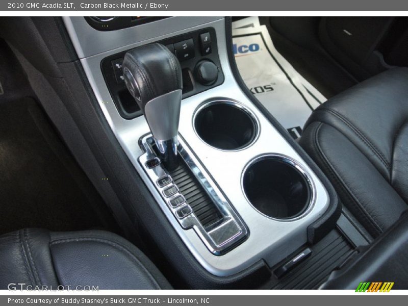 Carbon Black Metallic / Ebony 2010 GMC Acadia SLT