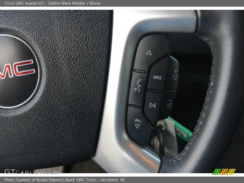Carbon Black Metallic / Ebony 2010 GMC Acadia SLT