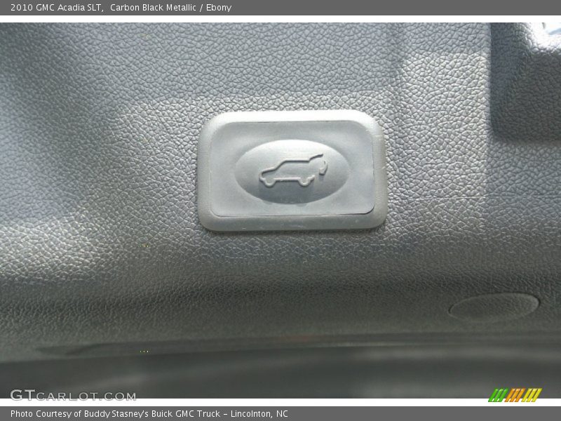 Carbon Black Metallic / Ebony 2010 GMC Acadia SLT