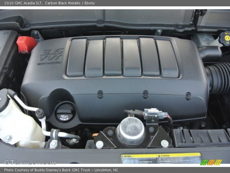 Carbon Black Metallic / Ebony 2010 GMC Acadia SLT
