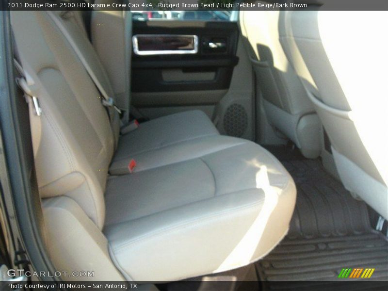 Rugged Brown Pearl / Light Pebble Beige/Bark Brown 2011 Dodge Ram 2500 HD Laramie Crew Cab 4x4