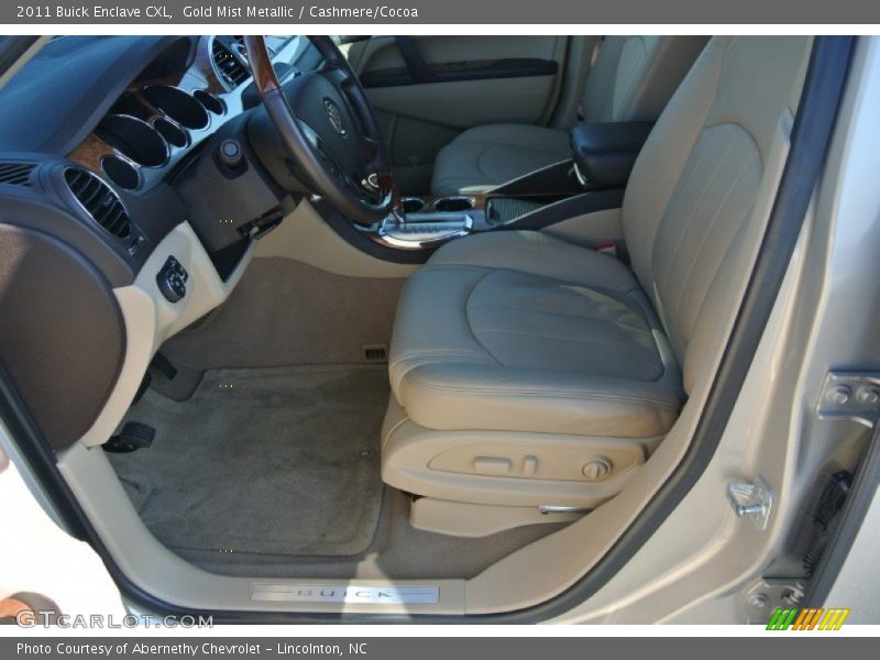 Gold Mist Metallic / Cashmere/Cocoa 2011 Buick Enclave CXL