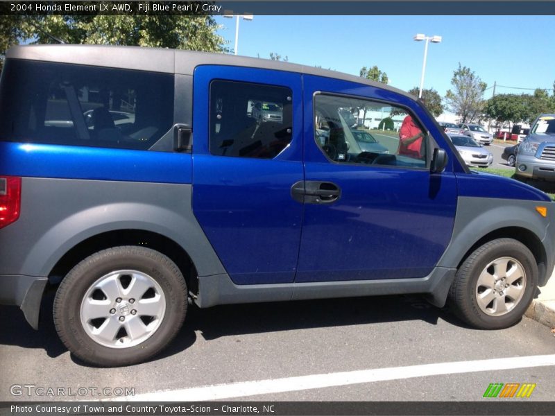 Fiji Blue Pearl / Gray 2004 Honda Element LX AWD