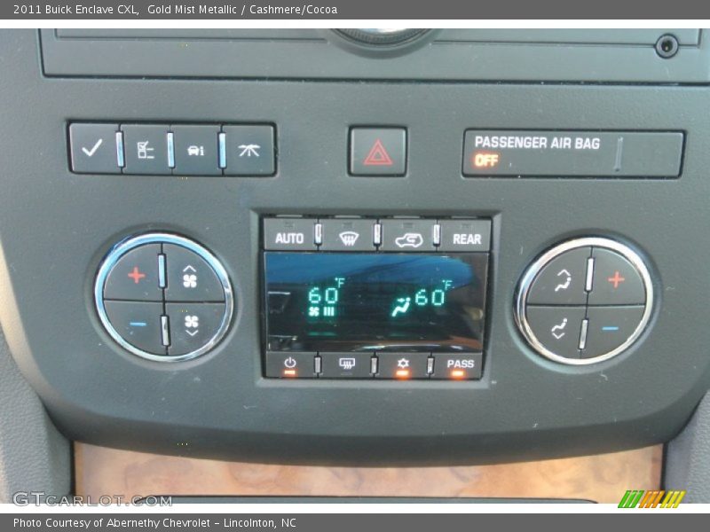 Controls of 2011 Enclave CXL