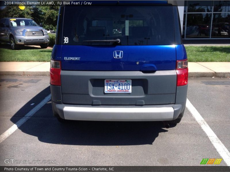 Fiji Blue Pearl / Gray 2004 Honda Element LX AWD