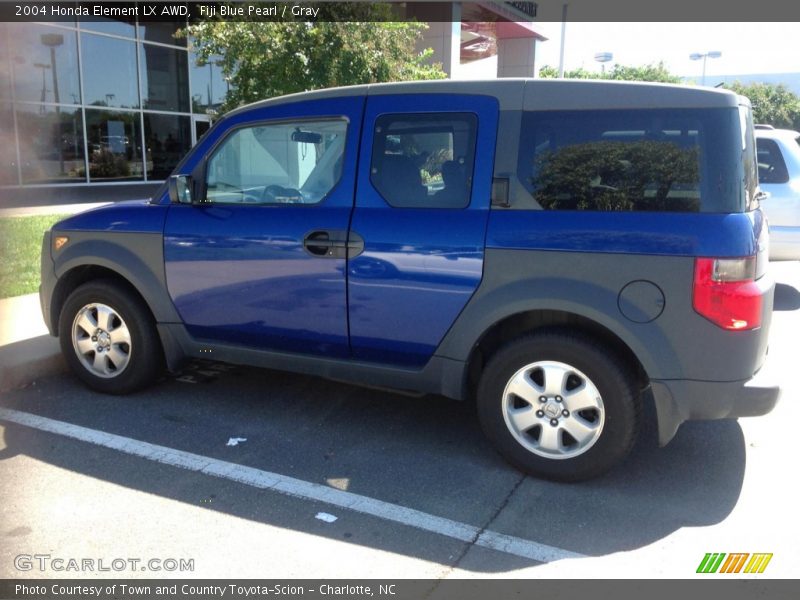Fiji Blue Pearl / Gray 2004 Honda Element LX AWD