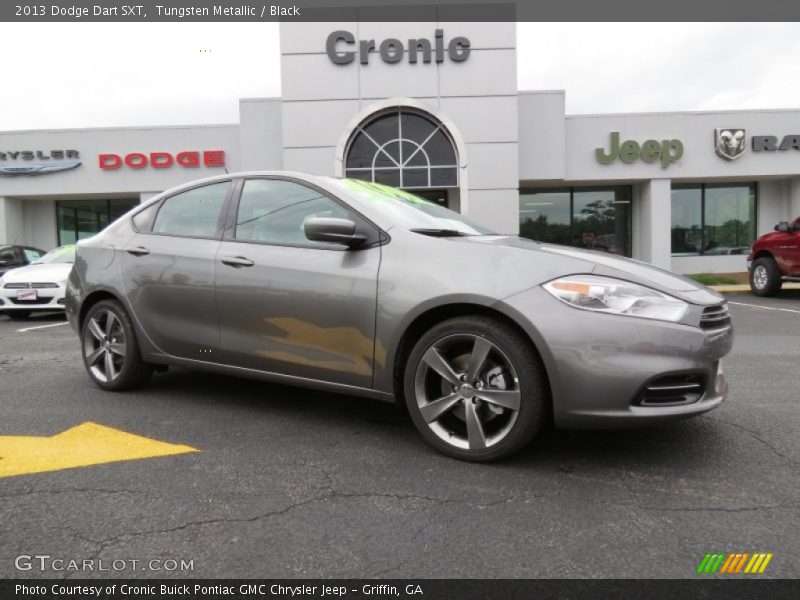 Tungsten Metallic / Black 2013 Dodge Dart SXT