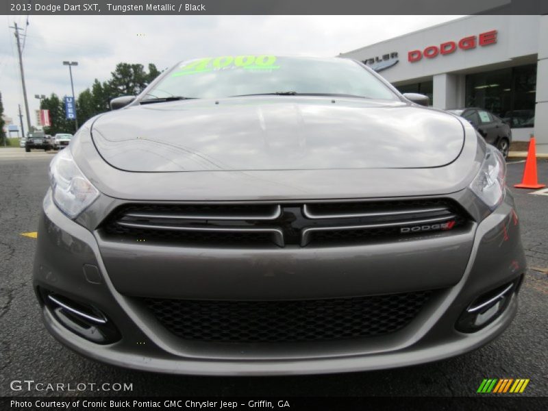 Tungsten Metallic / Black 2013 Dodge Dart SXT