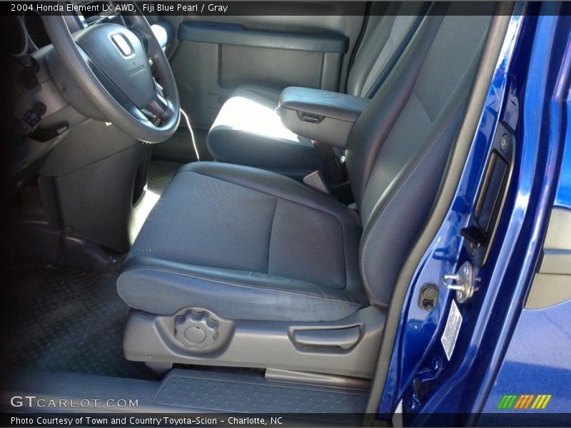 Fiji Blue Pearl / Gray 2004 Honda Element LX AWD