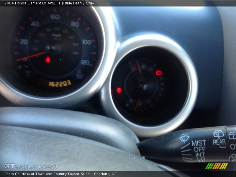 Fiji Blue Pearl / Gray 2004 Honda Element LX AWD