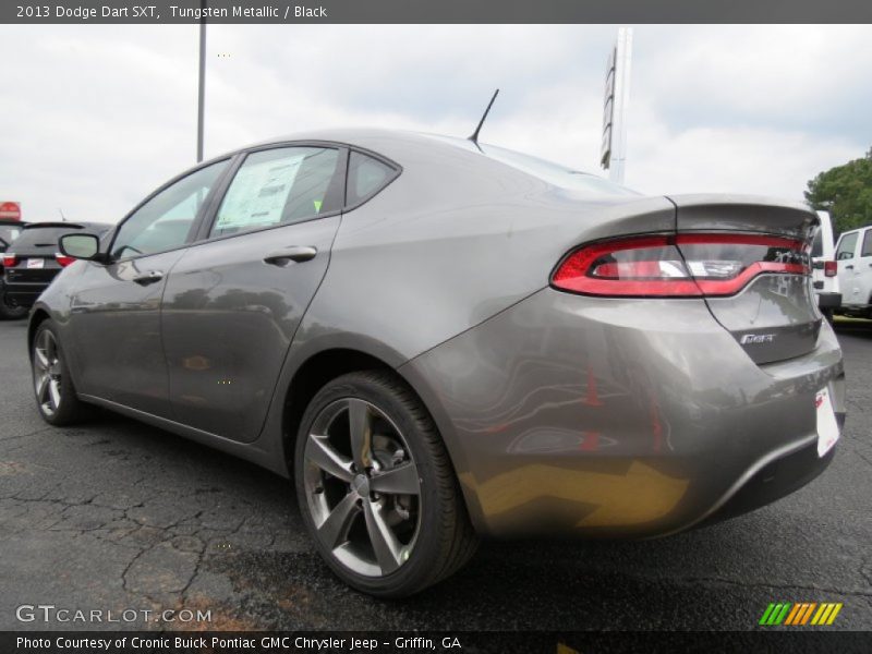 Tungsten Metallic / Black 2013 Dodge Dart SXT