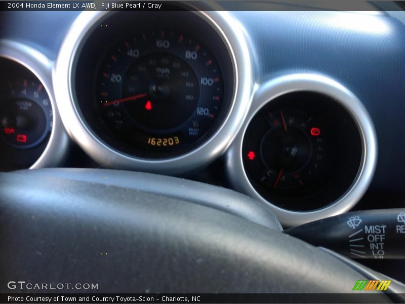 Fiji Blue Pearl / Gray 2004 Honda Element LX AWD