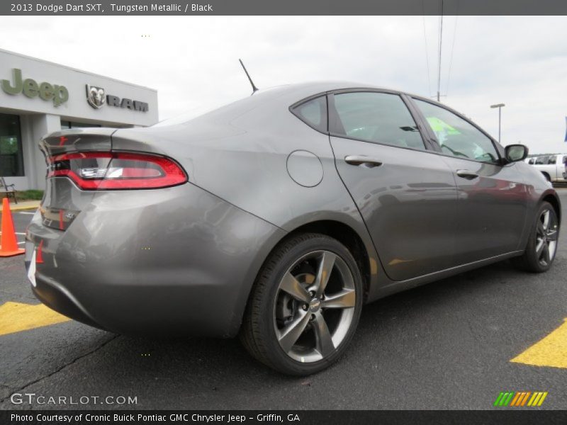 Tungsten Metallic / Black 2013 Dodge Dart SXT