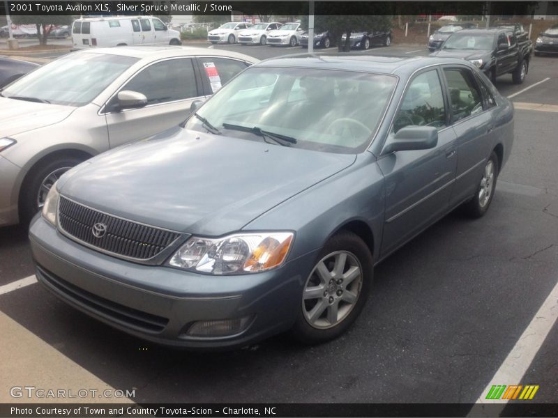 Silver Spruce Metallic / Stone 2001 Toyota Avalon XLS