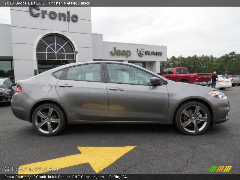 Tungsten Metallic / Black 2013 Dodge Dart SXT