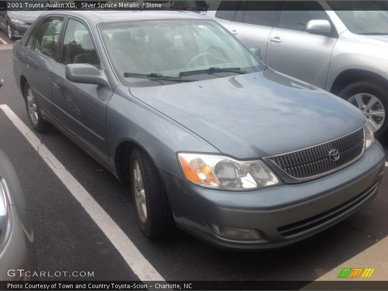 Silver Spruce Metallic / Stone 2001 Toyota Avalon XLS