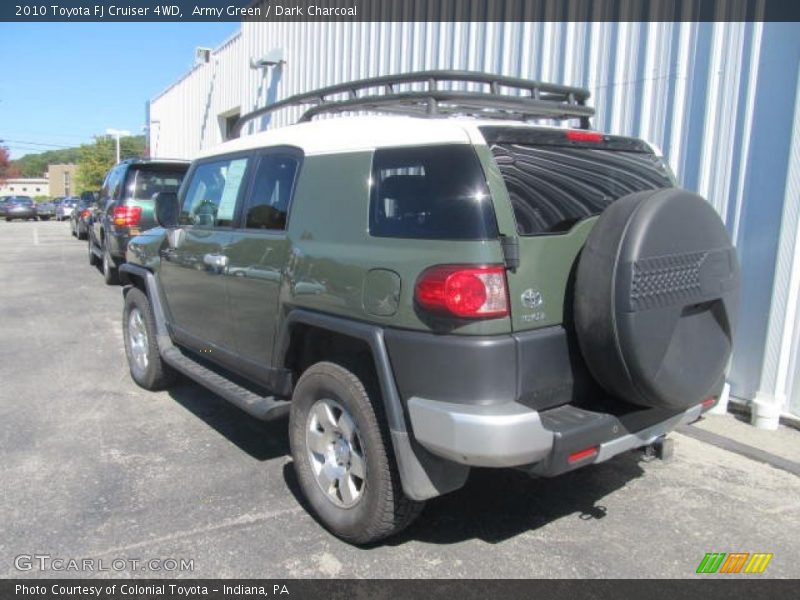 Army Green / Dark Charcoal 2010 Toyota FJ Cruiser 4WD