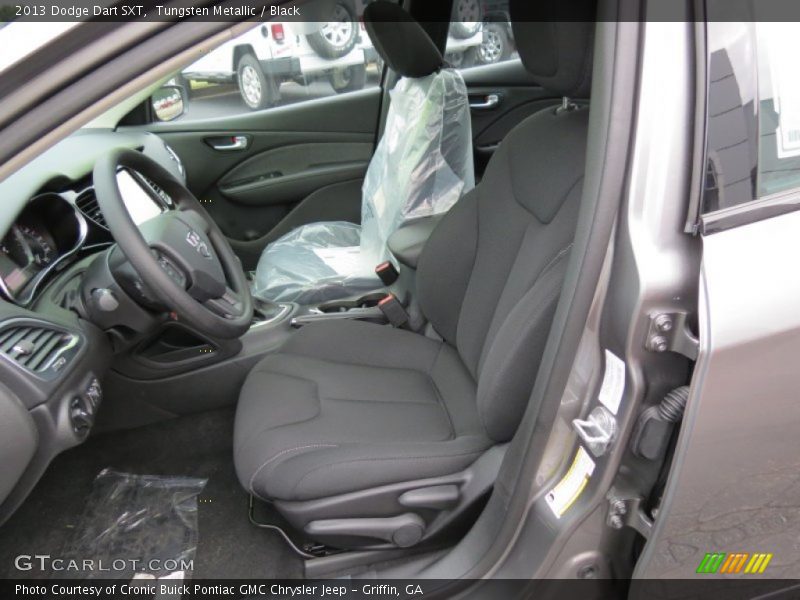 Tungsten Metallic / Black 2013 Dodge Dart SXT