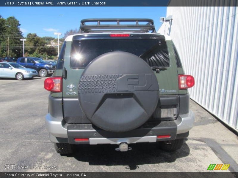 Army Green / Dark Charcoal 2010 Toyota FJ Cruiser 4WD