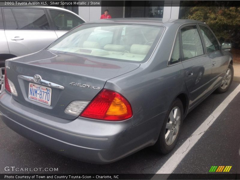 Silver Spruce Metallic / Stone 2001 Toyota Avalon XLS