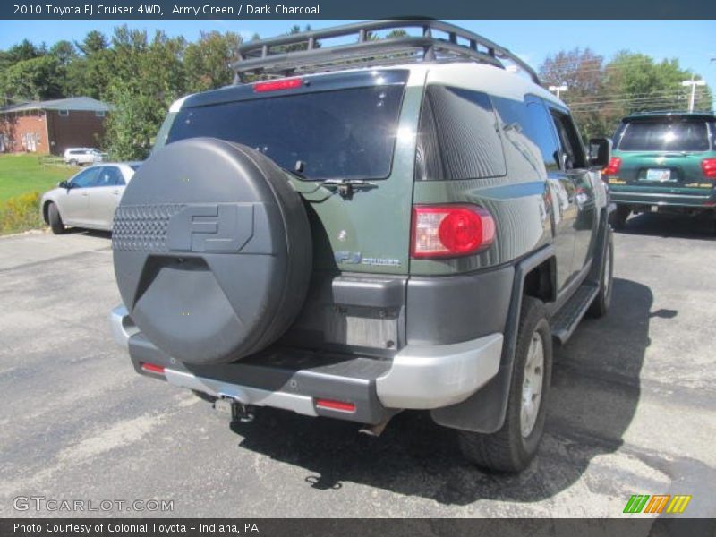Army Green / Dark Charcoal 2010 Toyota FJ Cruiser 4WD