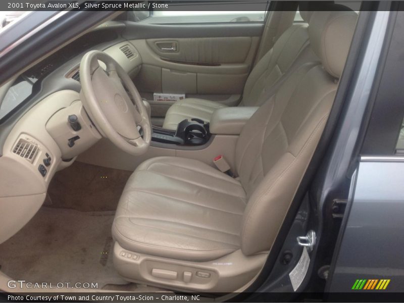 Silver Spruce Metallic / Stone 2001 Toyota Avalon XLS