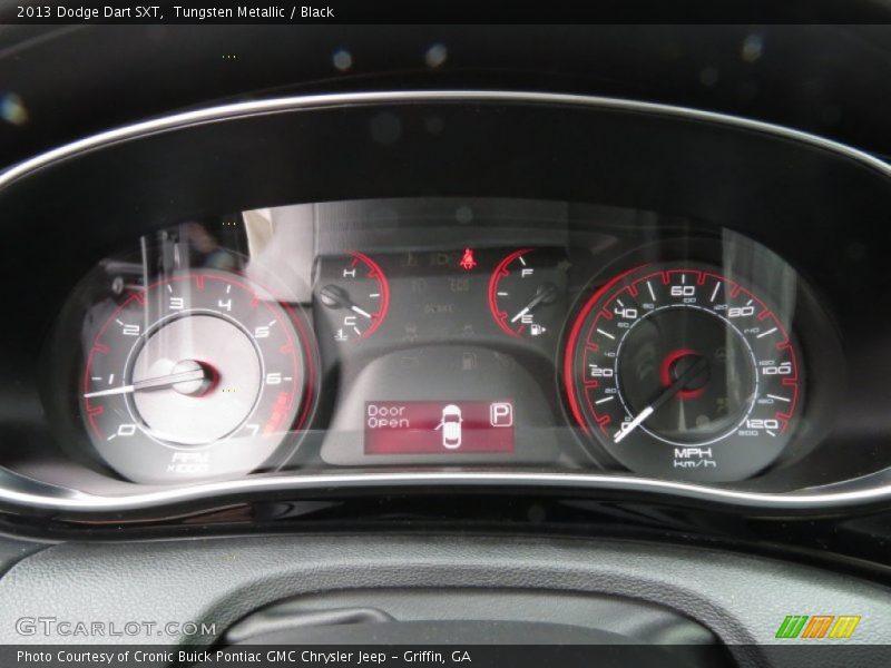 Tungsten Metallic / Black 2013 Dodge Dart SXT