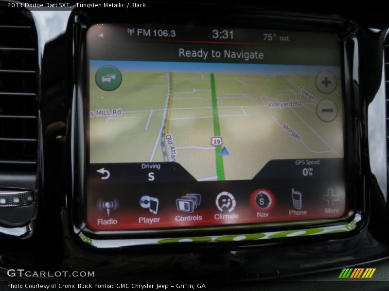 Tungsten Metallic / Black 2013 Dodge Dart SXT