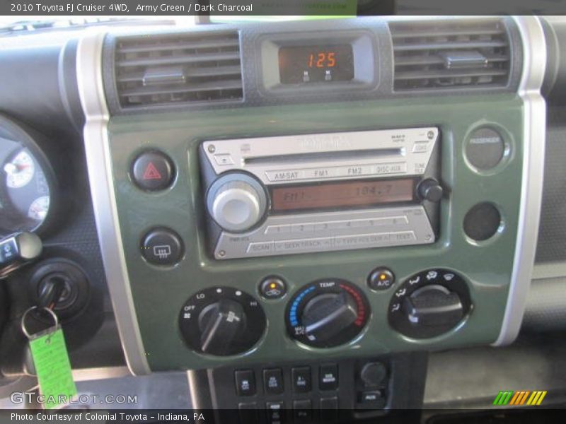 Army Green / Dark Charcoal 2010 Toyota FJ Cruiser 4WD