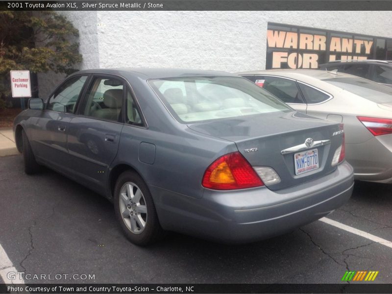 Silver Spruce Metallic / Stone 2001 Toyota Avalon XLS