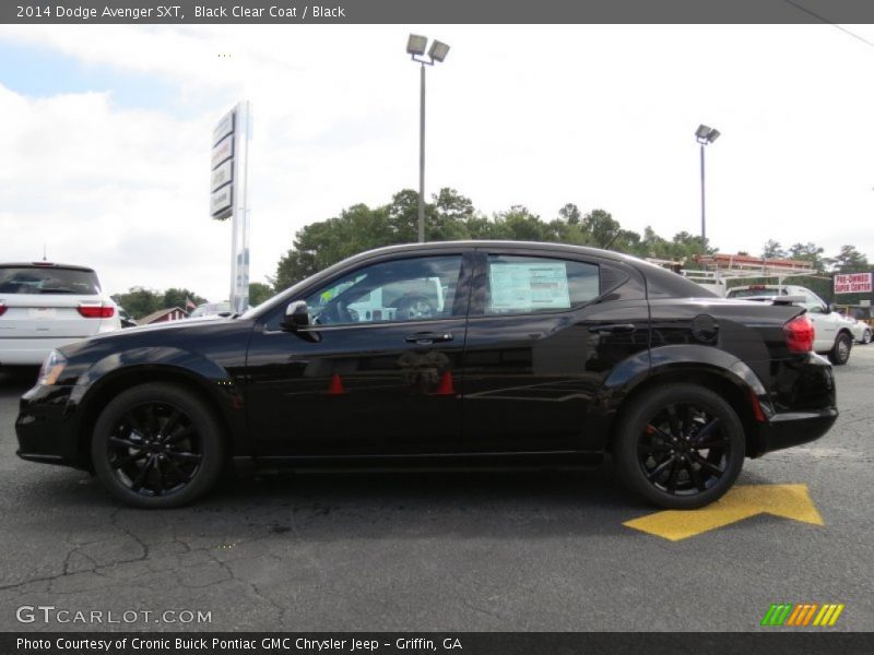 Black Clear Coat / Black 2014 Dodge Avenger SXT